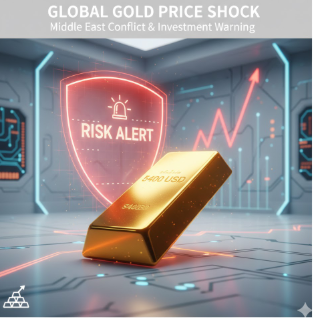 중동 전쟁 발발과 국제 금 시세 폭등: 은행권의 긴급 경고와 투자 주의보
