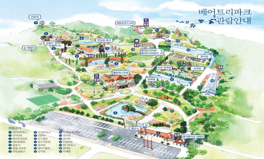 2024 세종 베어트리파크 단풍 축제 시기 예약방법