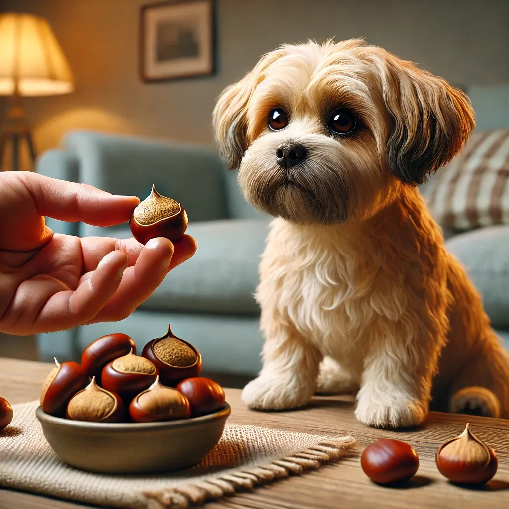 강아지가 군밤을 먹어도 되나요?