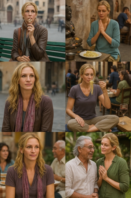 영화 먹고,기도하고,사랑하라 포스터 사진