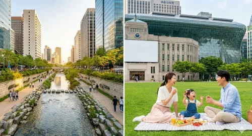 청계천-서울광장-가족나들이-코스