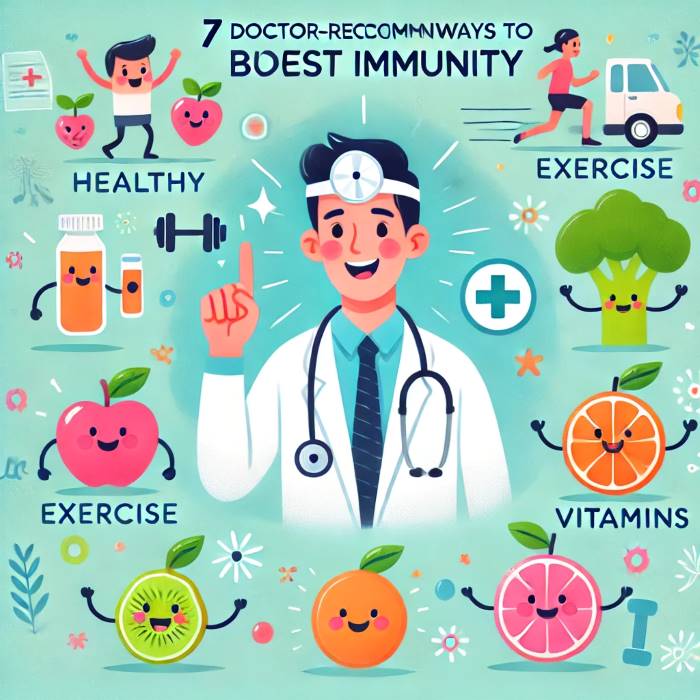 의사들이 추천하는 면역력 높이는 방법 7가지