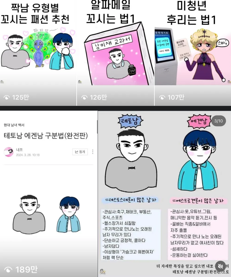 에겐테토테스트,에겐테토 뜻,테토녀 특징,감정 표현 테스트,심리테스트,Z세대 밈,MBTI 대체"