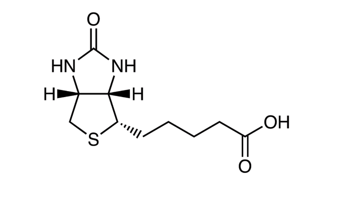 비오틴-화학구조