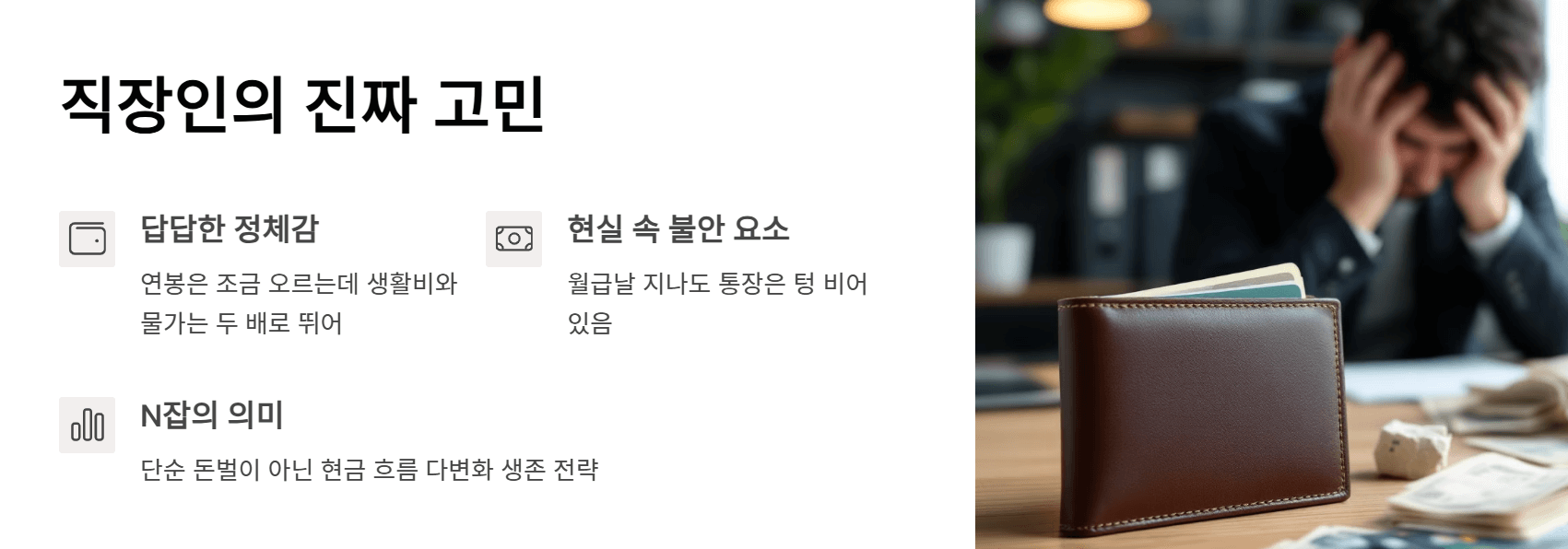 직장인의 진짜 고민