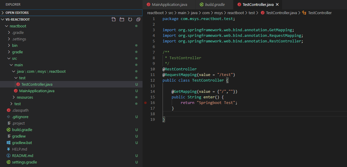VS Code로 React + SpringBoot 개발환경 세팅 (1/2)