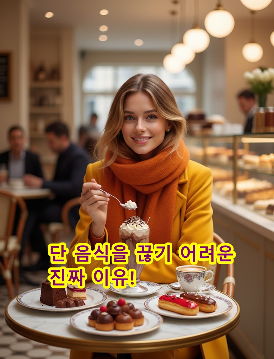 단 음식을 끊기 어려운 진짜 이유!