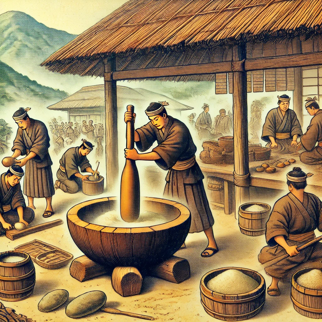 모찌의 기원과 역사