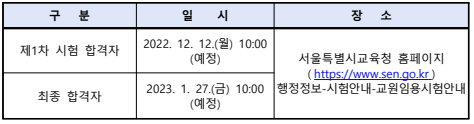 합격자발표-일정