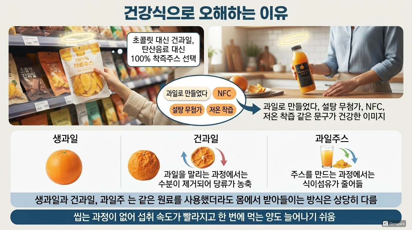 건강식으로 오해하는 이유
