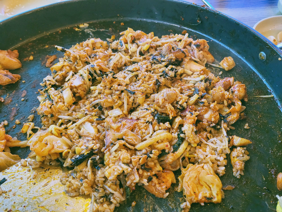 Gapyeong local food&amp;#44; Korean spicy chicken