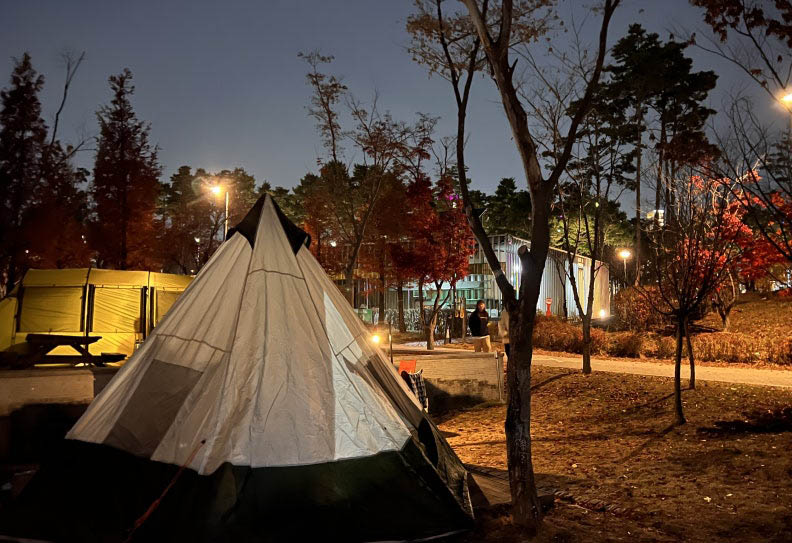 수원 광교호수공원 가족캠핑장 소개