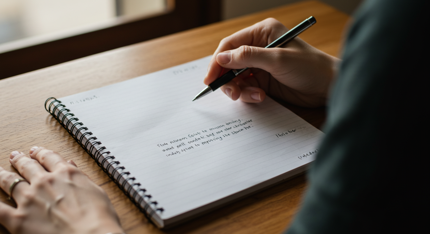 매일 아침 10분 저널 쓰기 루틴 (예시 포함)