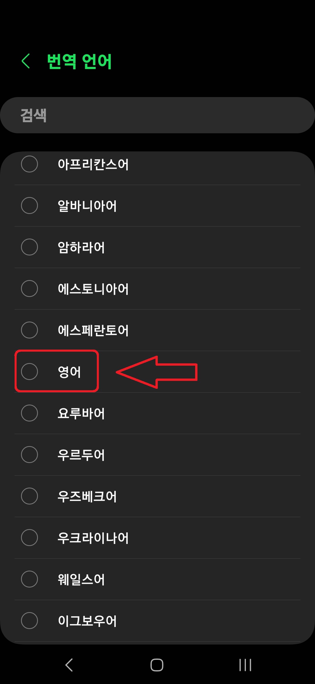 삼성 갤럭시 스마트폰에서 카메라로 실시간 번역하는 방법 7
