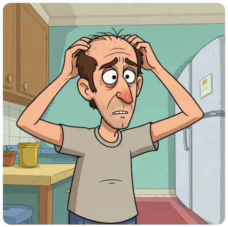 머리카락 가늘어지는 이유-1