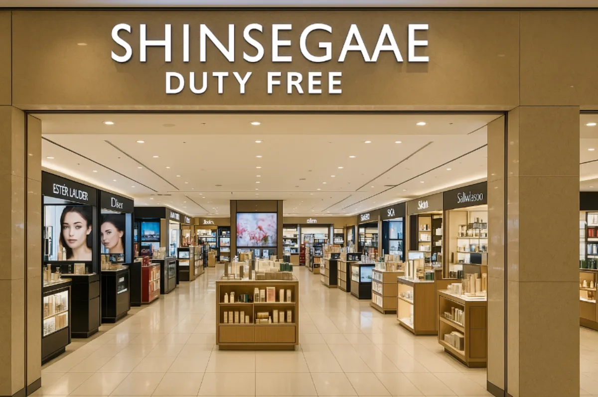 신세계면세점 매장