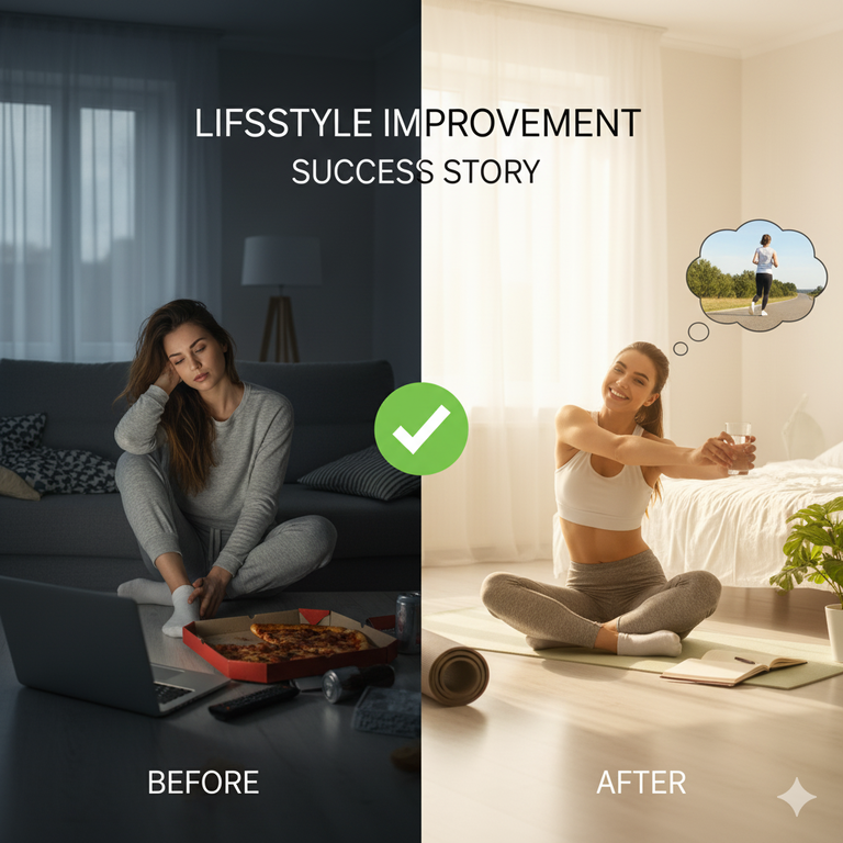 생활 습관 개선 사례