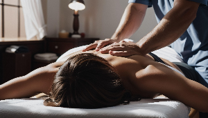 등관리를 받고 있는 모습