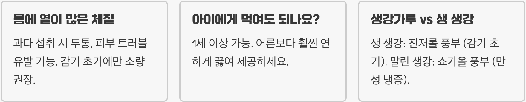 생강차, 아침 공복에 마셔도 괜찮을까? 하루 중 마시기 가장 좋은 시간