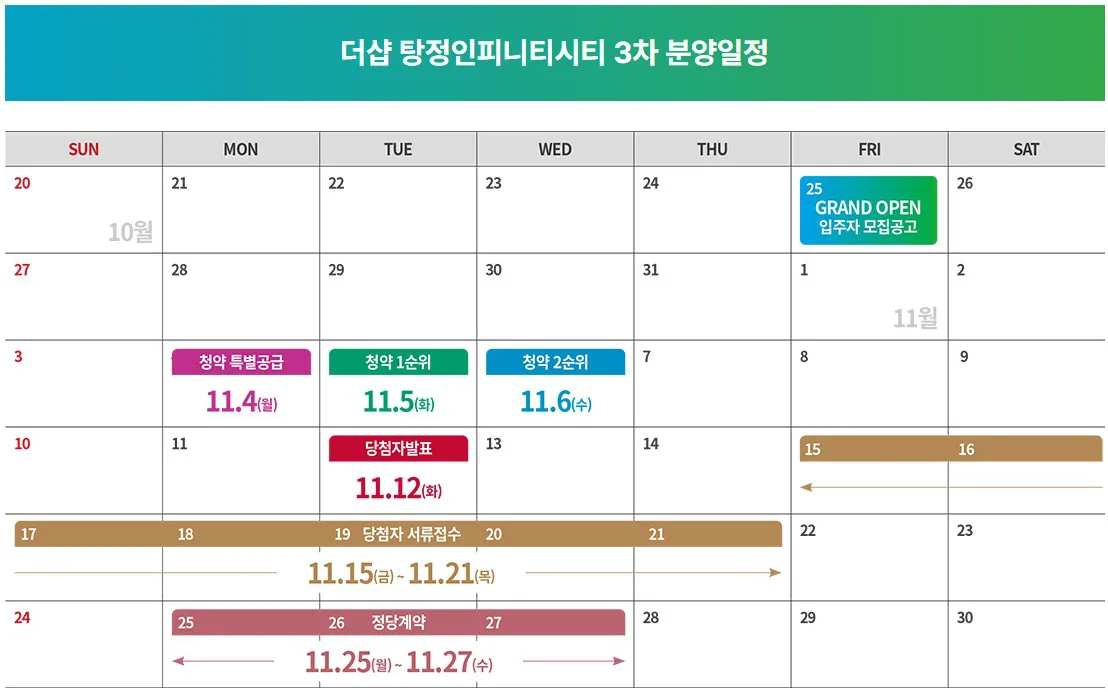 분양일정
