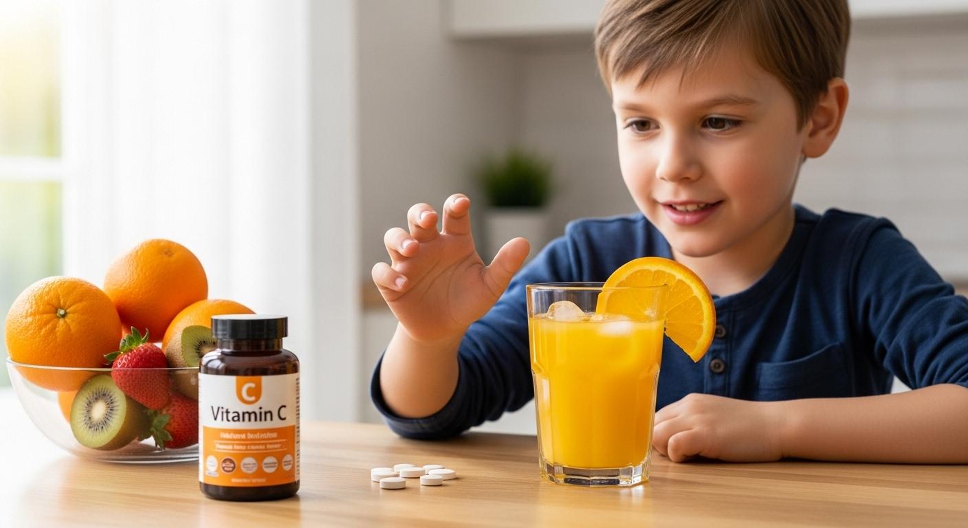 어린이 비타민c 메가도스