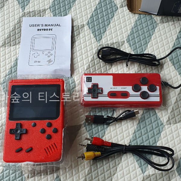 내돈내산 알리 3인치 휴대용 레트로 게임기 리뷰