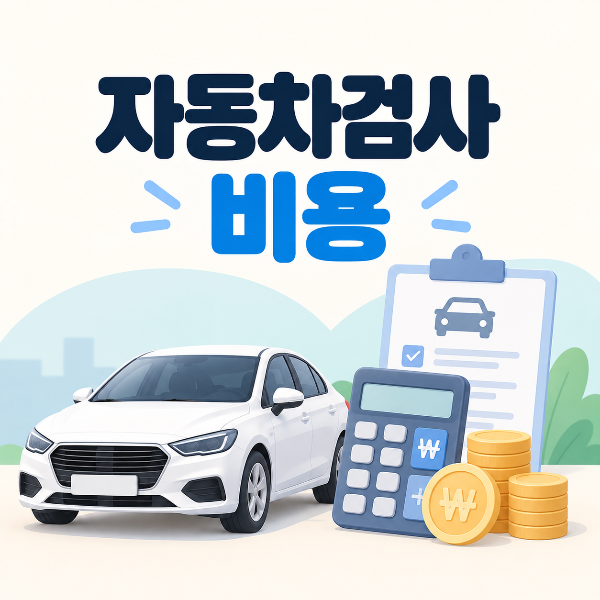 2026 자동차검사 비용과 검사수수료 안내 이미지