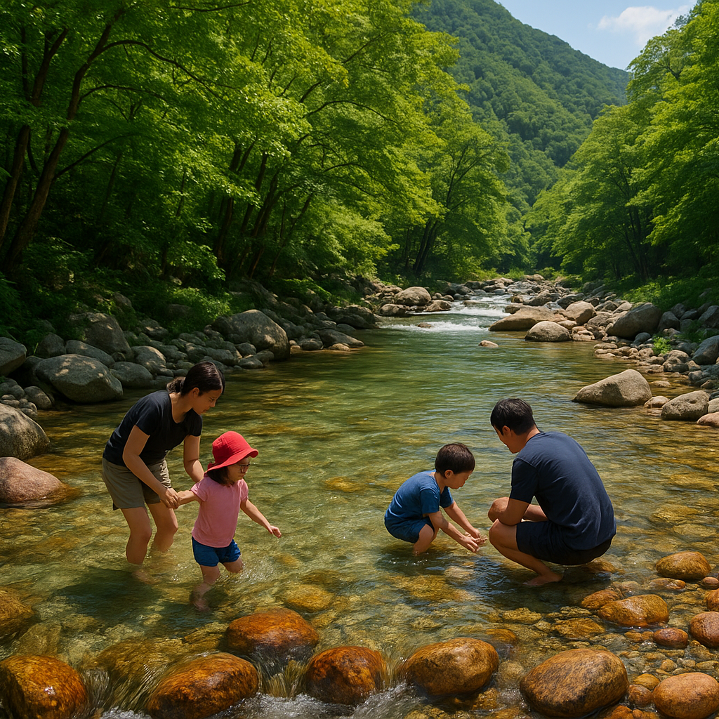 서울근교물놀이-계곡수영