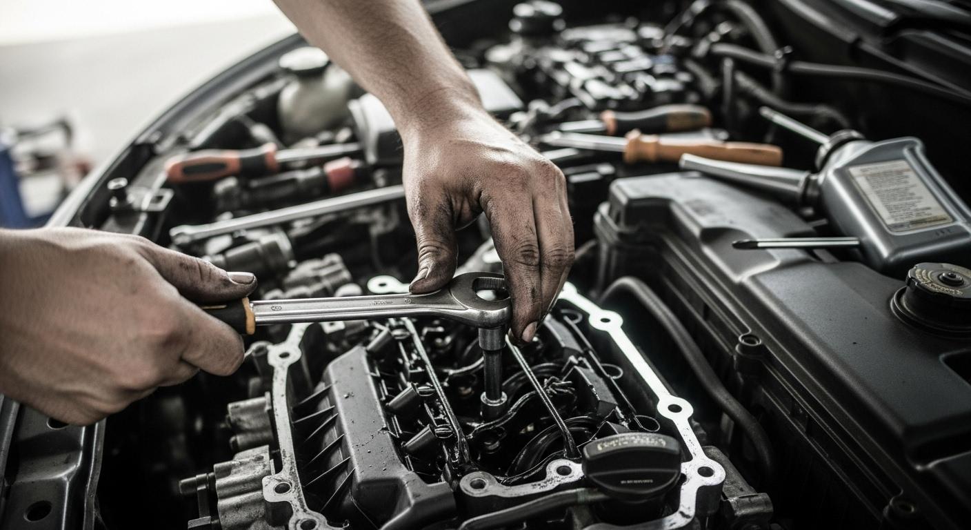 자동차 수리 꿈해몽