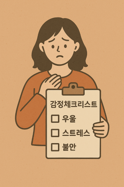 감정체크리스트
