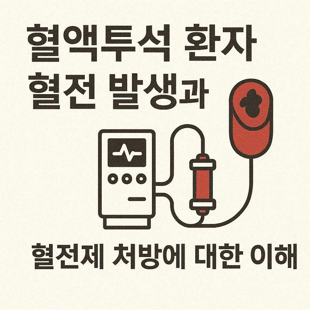 혈액투석 환자 혈전 발생과 혈전제 처방에 대한 이해