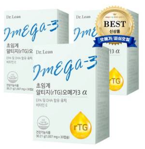 닥터린 초임계 알티지 오메가3 알파 30.21g 30정, 3개