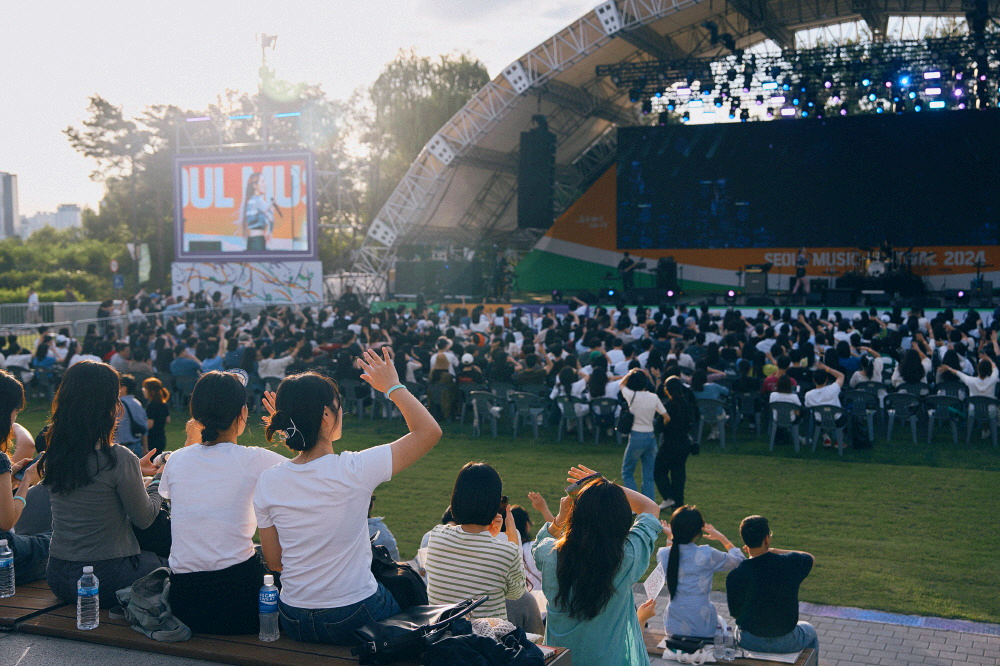 서울뮤직페스티벌 공연 풍경