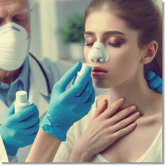 호흡기계 아나필락시스 환자