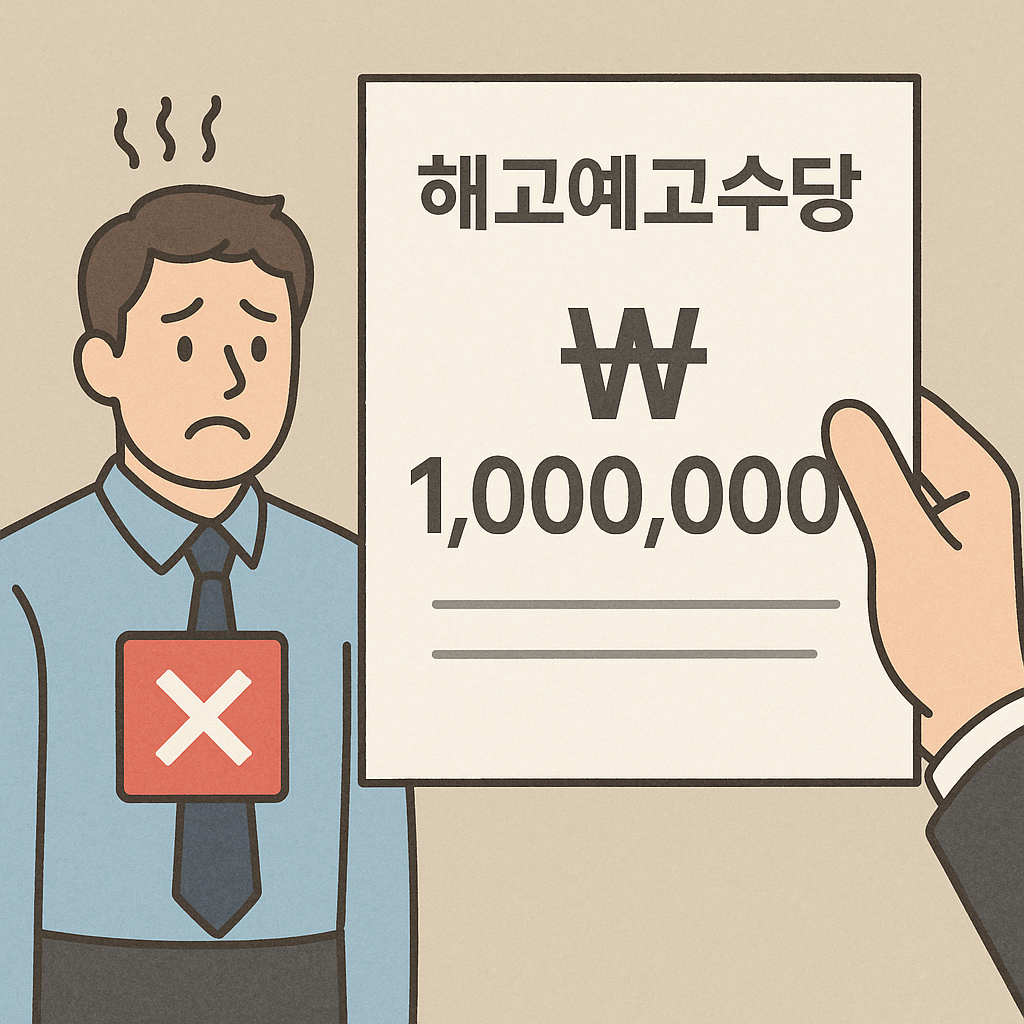 해고예고수당, 꼭 알아야 할 핵심 정리