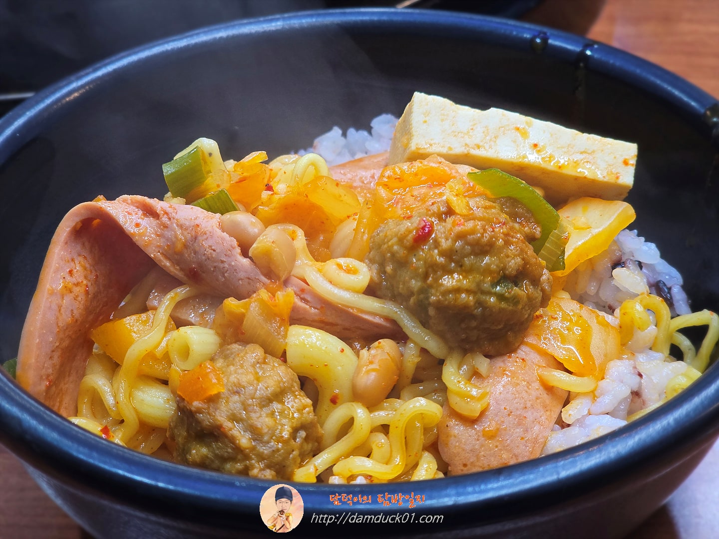 섞어부대찌개