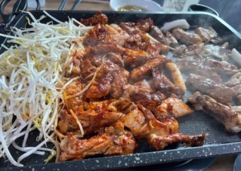 닭갈비 볶음밥 막국수