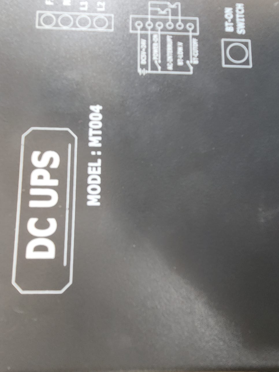 DC UPS MT004 전원무감 수리 완료