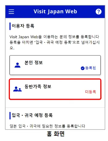 비짓 재팬 등록 방법 신청 방법