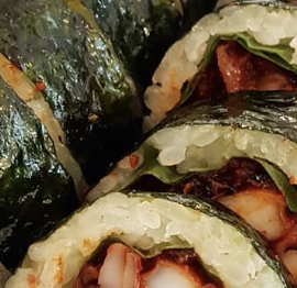 생활의 달인&amp;#44; 오징어 장아찌 김밥 달인