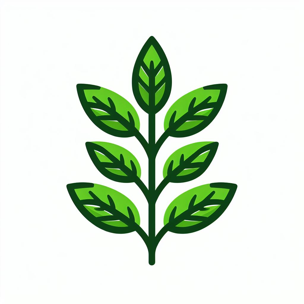 녹색 나물 로고 1