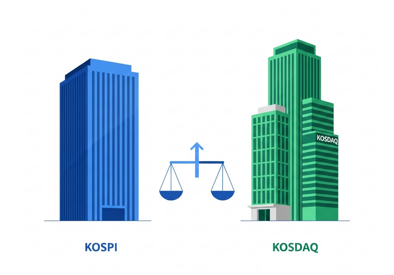 코스피와 코스닥의 차이