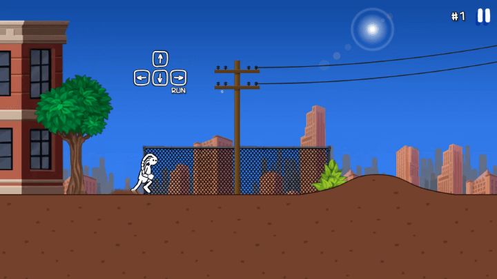 드레드헤드-파쿠르-웹게임-시작-화면