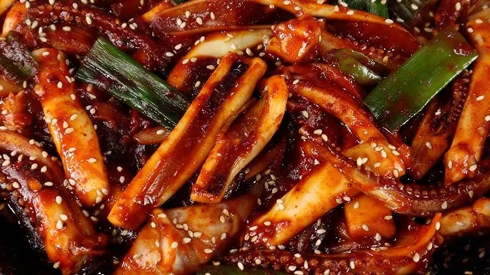 오징어 볶음 맛있게 만드는법과 밥도둑 레시피_4