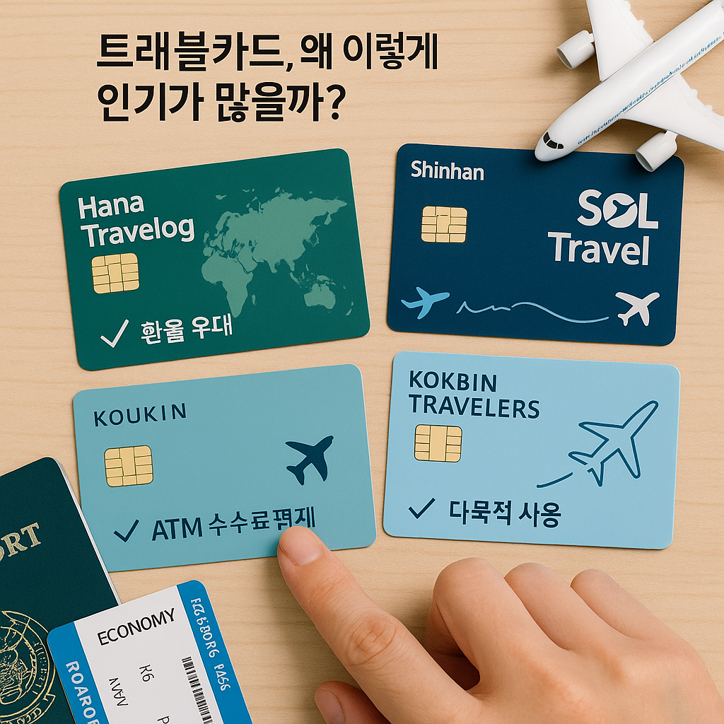 트래블카드 왜 이렇게 인기가 많을까?