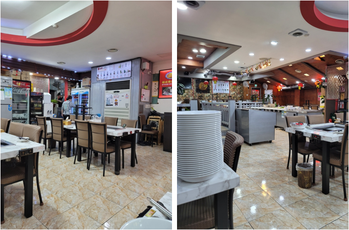 복성루샤부샤부성 내부