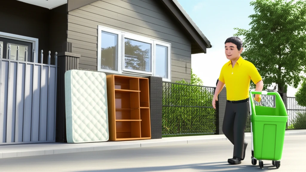 대형폐기물 스티커? 용산 서빙고동은 ..