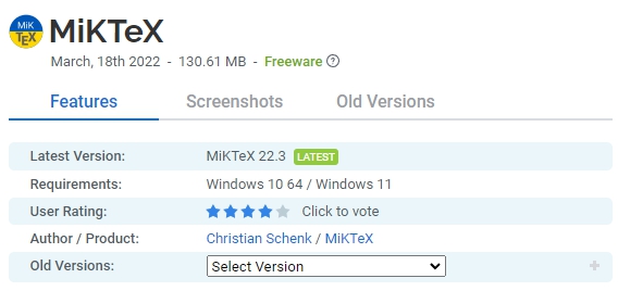MiKTeX