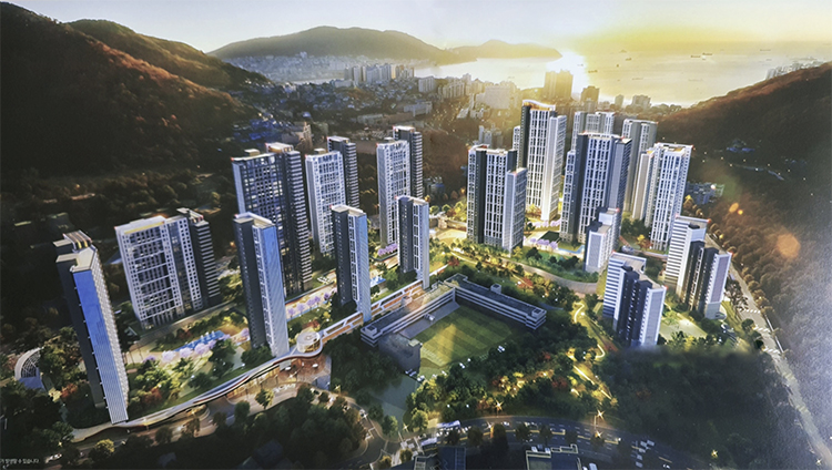 감천2구역 조감도