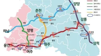 영동고속도로 휴게소 순서 지도 강릉 여행 필수 체크로 준비_7